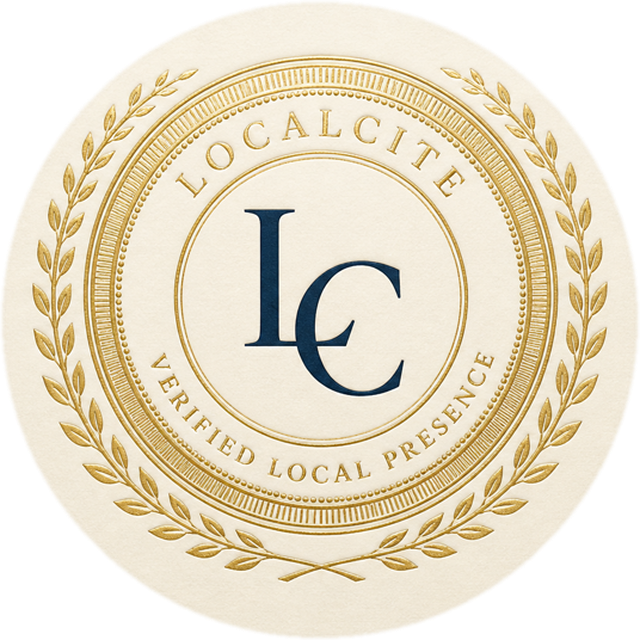 LocalCite seal — Verified Local Presence